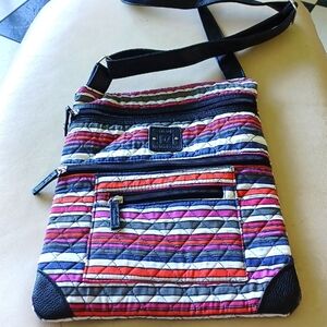 Stone Mountain Quilted Lockport Crossbody Bag, very clean
